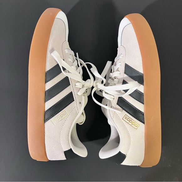 Adidas Womens Run 70s 2.0 Atheletic Shoes White Black Gum Size 8 - Picture 5 of 10